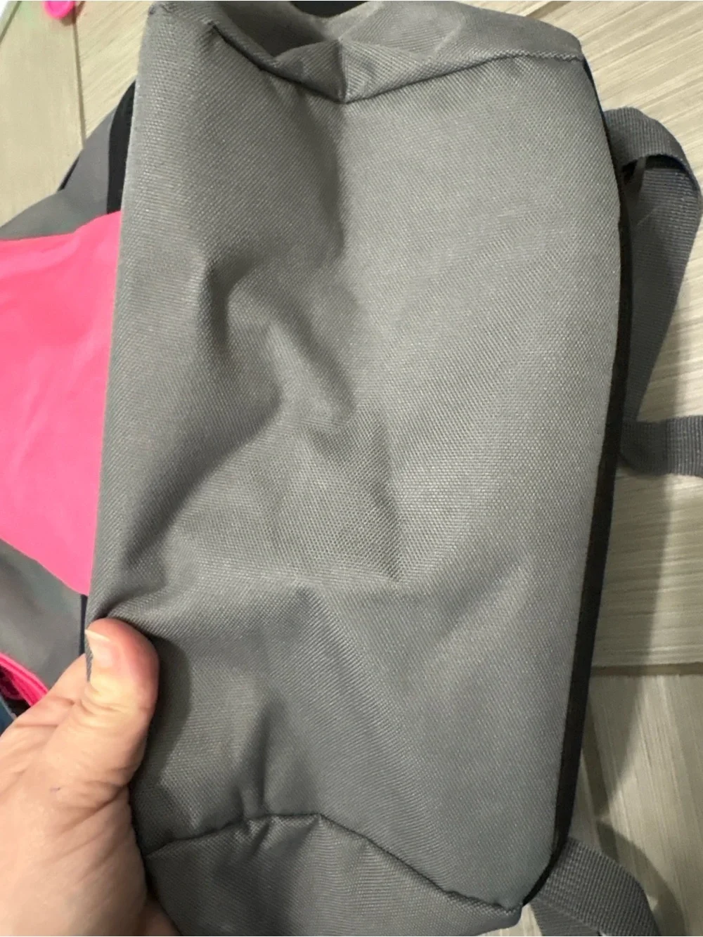 Perfectly Posh Pink and Gray Everyday Backpack
